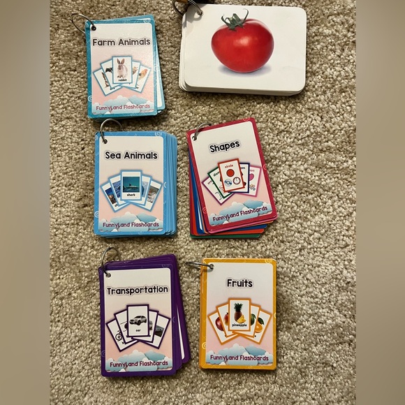 Kids learning flash cards - Picture 2 of 3